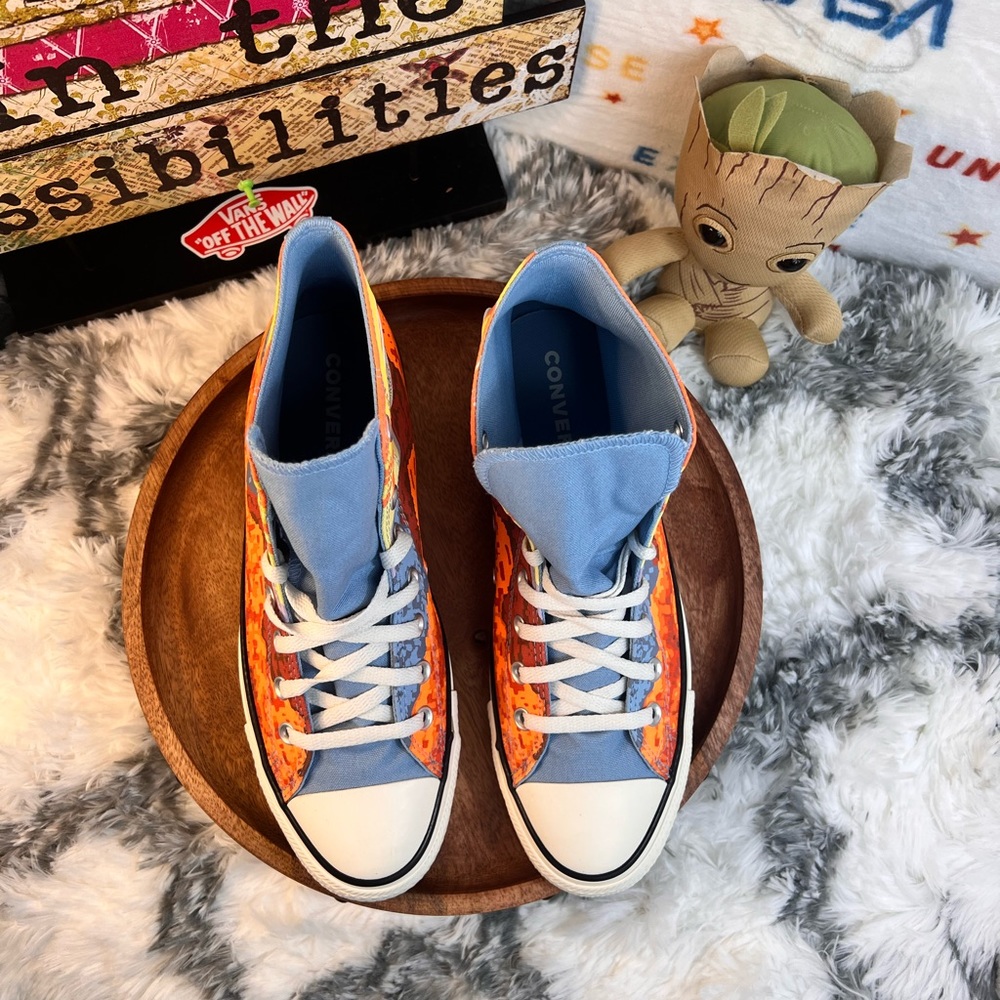 CONVERSE CTAS HI MAGMA ORANGE - Picture 10 of 11